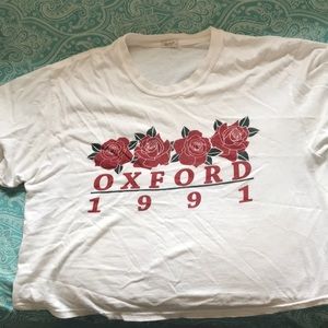 Brandy Melville Alena Oxfor T-Shirt